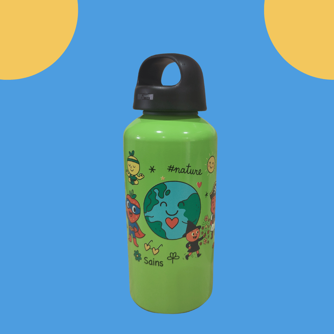Gourde aluminium 100% recyclée