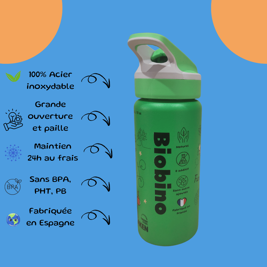 Gourde acier inoxydable Isotherme