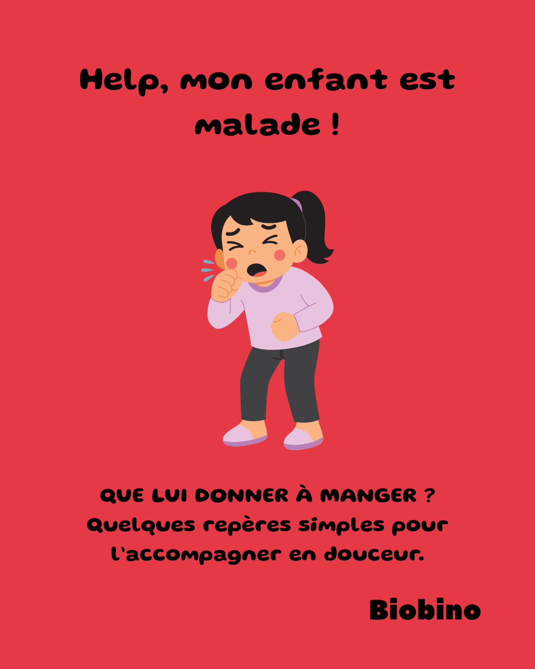 Alimentation enfant malade : que donner (et ne pas donner) quand il n’a pas faim ?