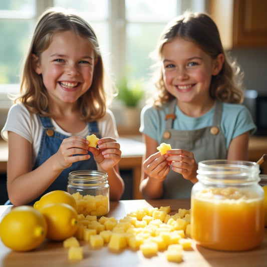 Bonbons maison au citron : une recette saine et gourmande ! 🍋