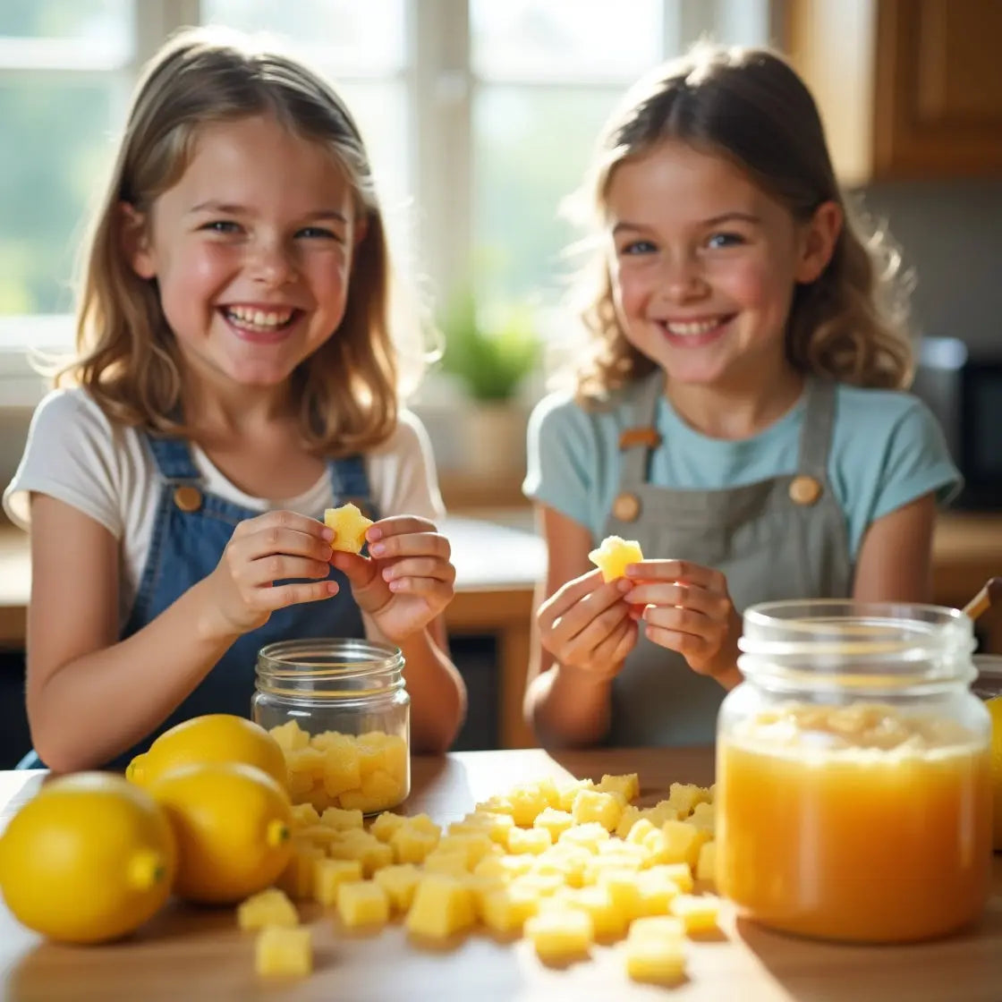 Bonbons maison au citron : une recette saine et gourmande ! 🍋