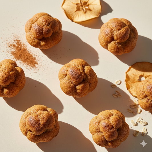 Petits moelleux pomme cannelle : les gâteaux sains et réconfortant de l’hiver
