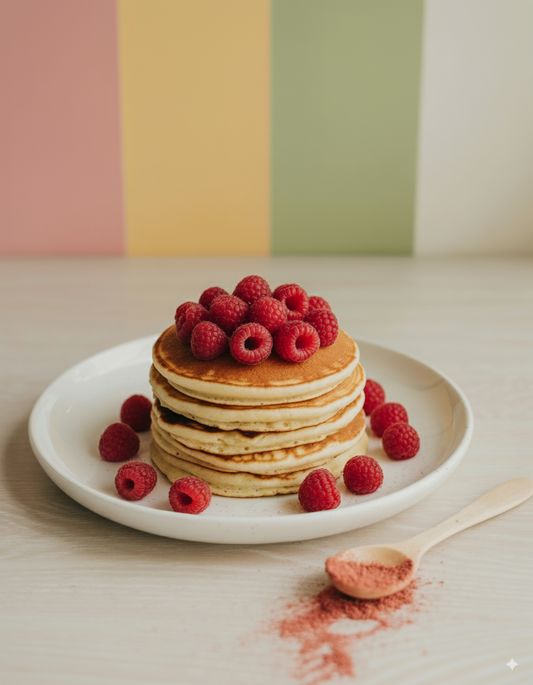 Pancakes aux fruits rouges : la recette gourmande et saine idéales pour le petit déjeuner