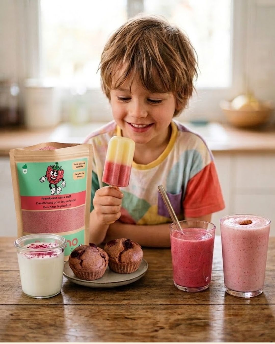 Recette avec poudre de fruits : 5 façons magiques de détourner vos boissons Biobino au goûter