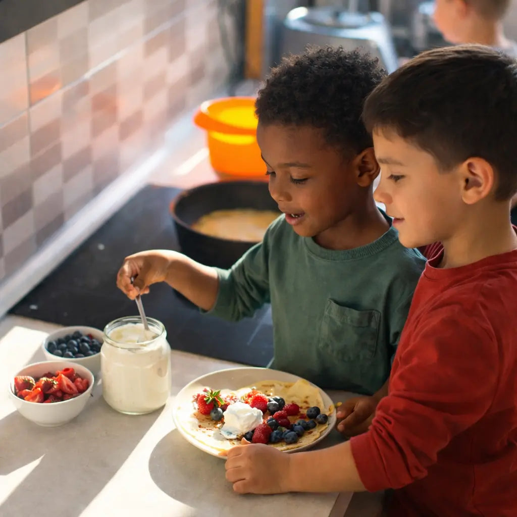 Chandeleur sans sucres ajoutés : crêpes, pancakes et gaufres vraiment gourmandes