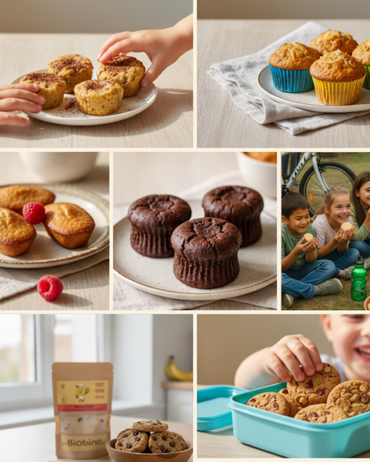 5 gâteaux sans gluten individuels pour le goûter des enfants