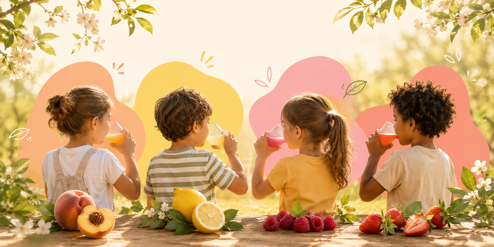 Boissons naturelles fruitées
