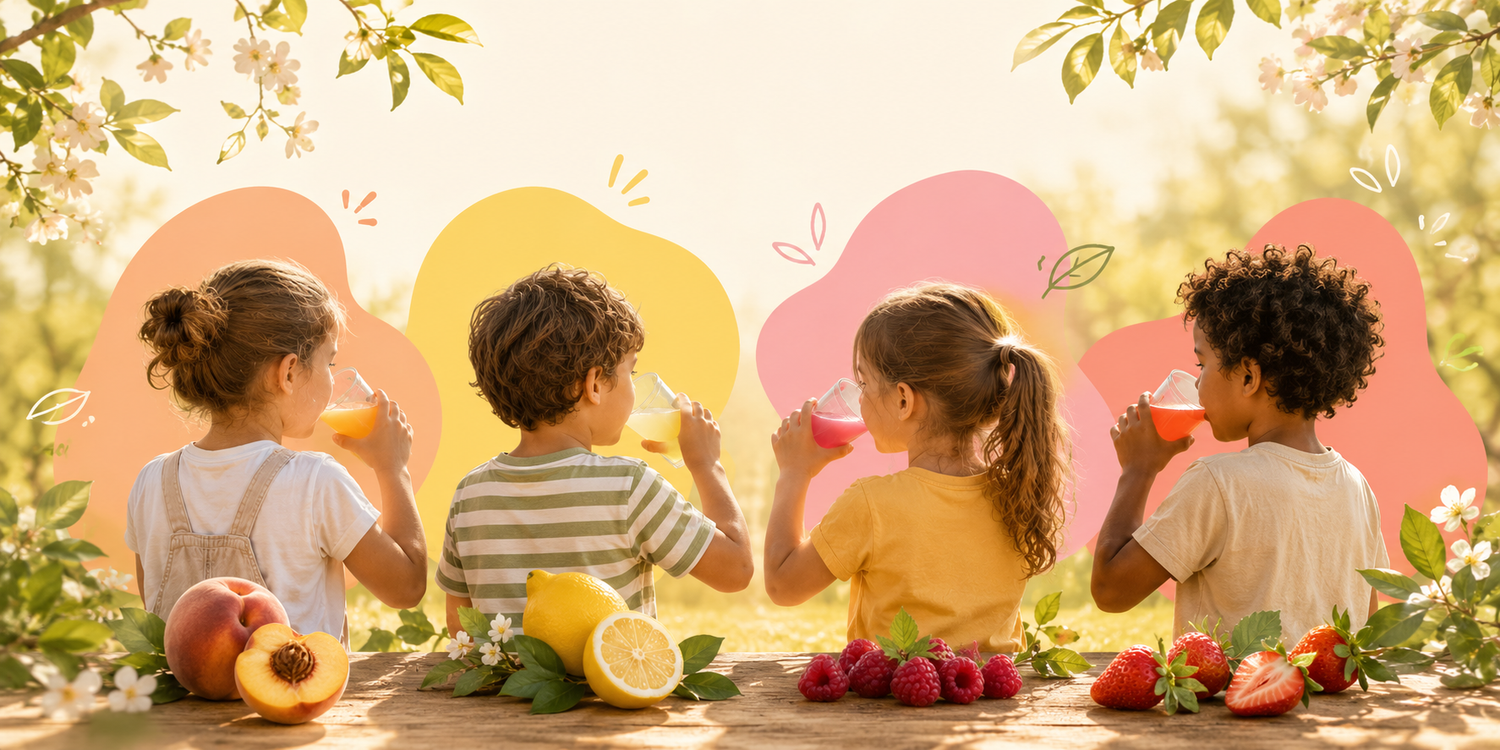 Boissons naturelles fruitées