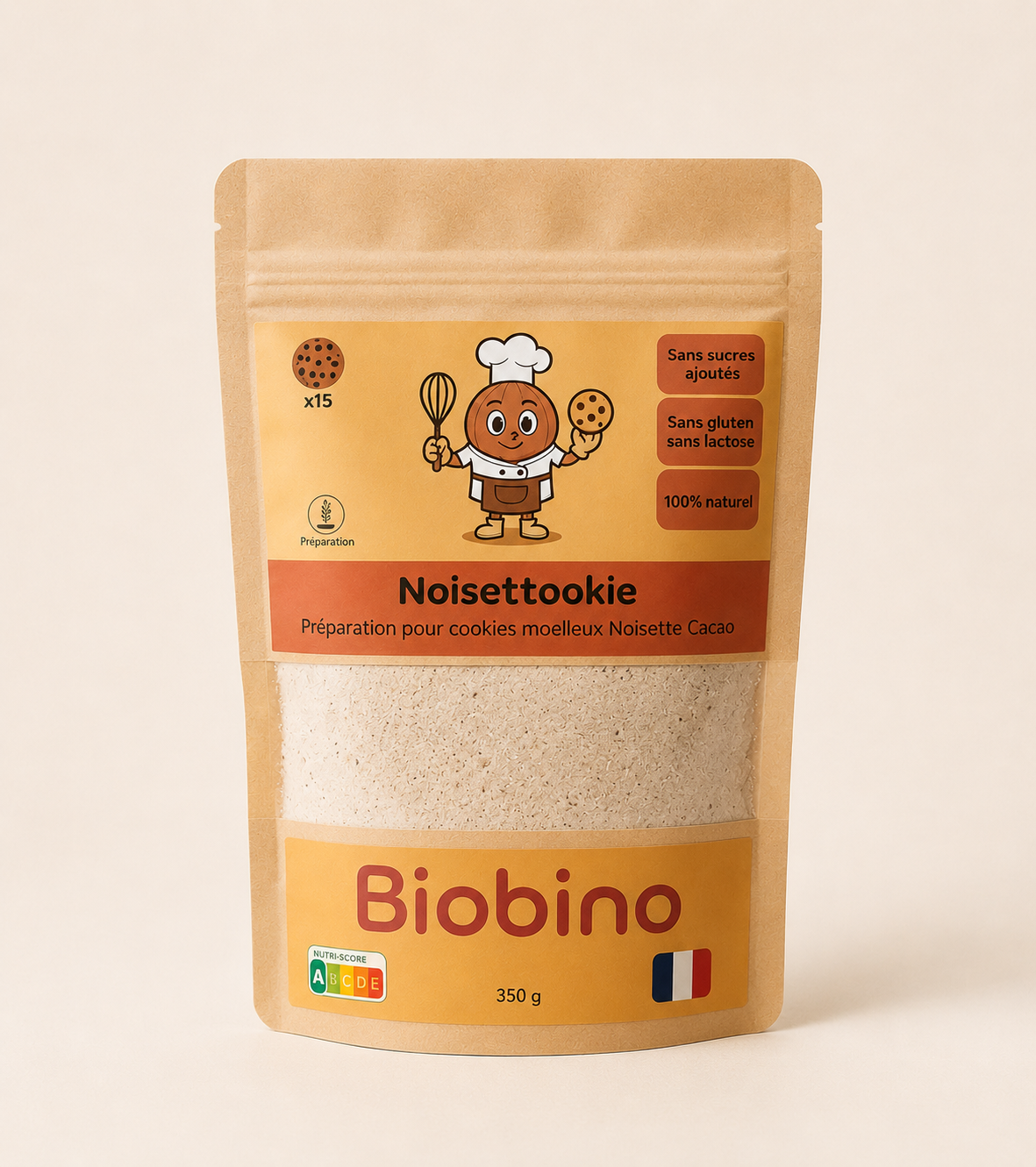 Noisettookie - le cookie gourmand, sans sucre ni gluten