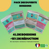 Pack Découverte Boissons - Toutes nos boissons naturelles Biobino