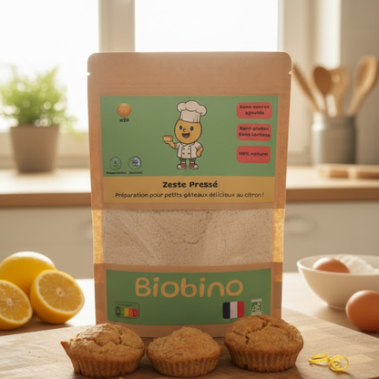 Zeste pressé - petit gâteaux aux citrons