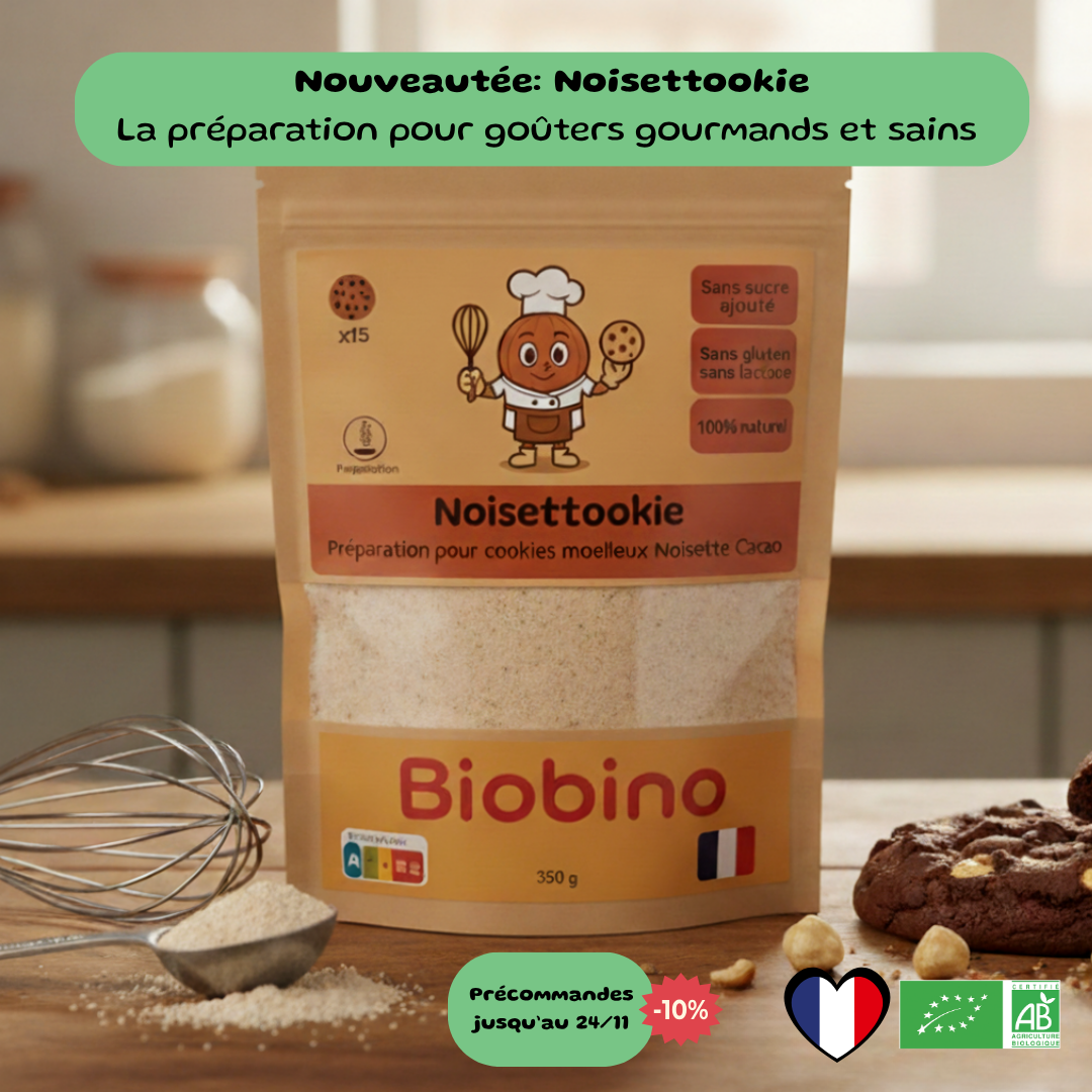 Noisettookie - le cookie gourmand, sans sucre ni gluten