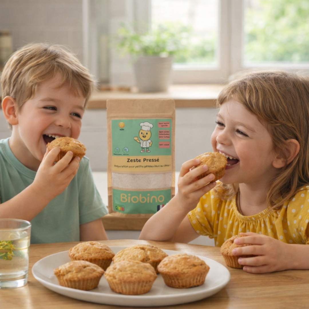 Zeste pressé - petit gâteaux aux citrons