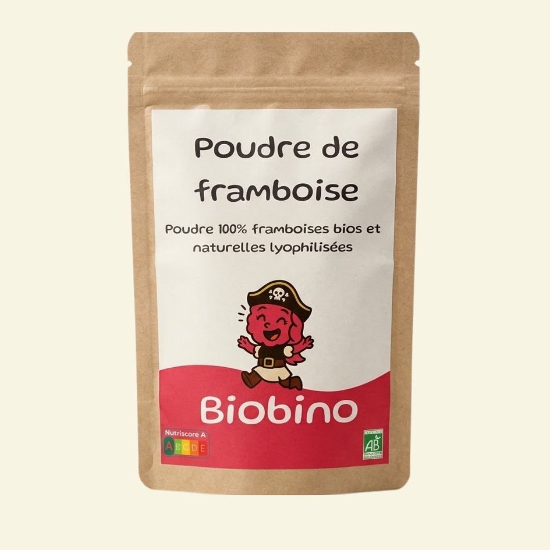 Poudre de fruits naturels lyophilisées