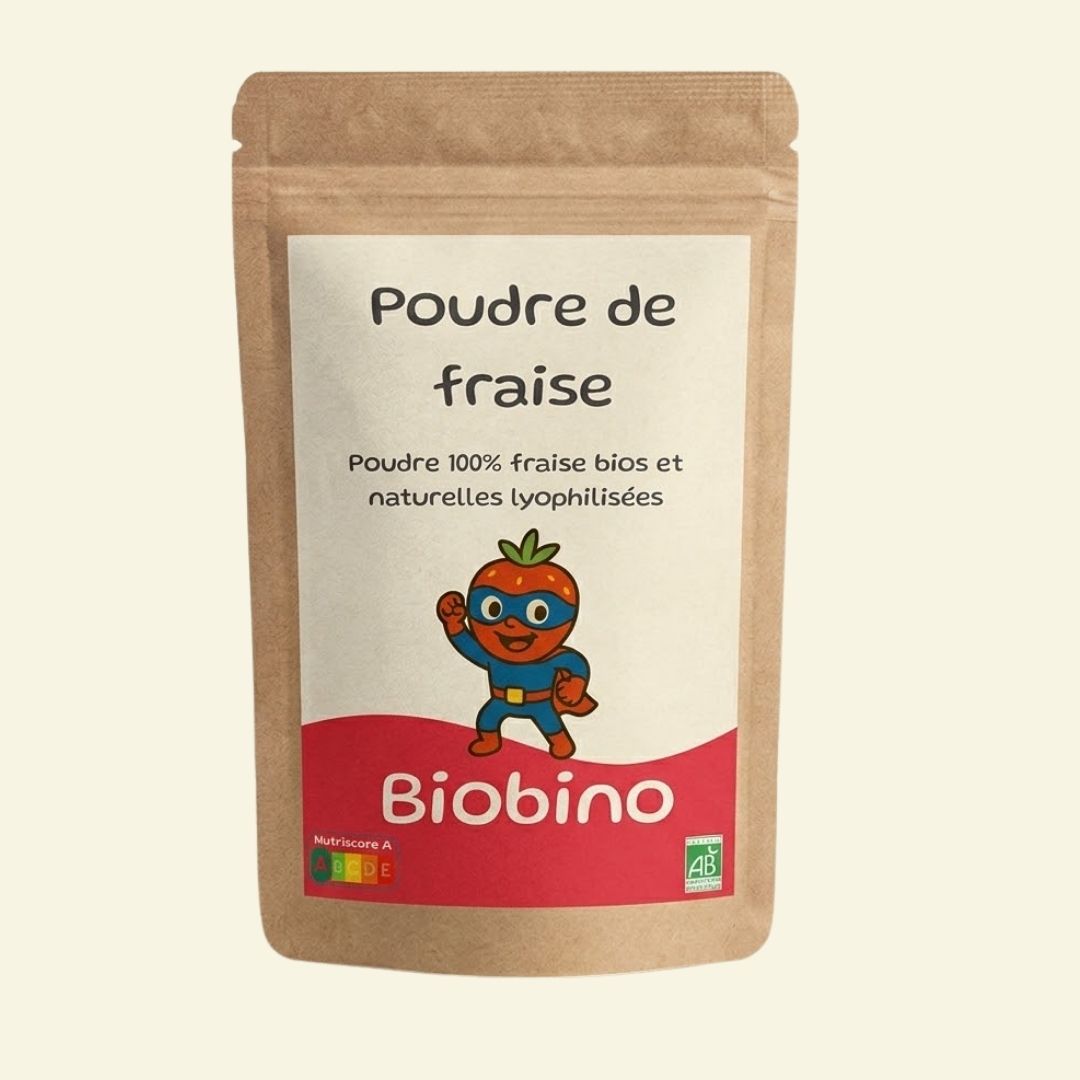 Poudre de fruits naturels lyophilisées